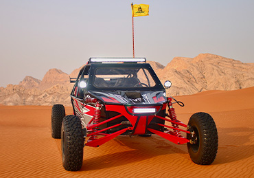 4 Seater Buggy with BBQ Dinner & Entertainments in Camp