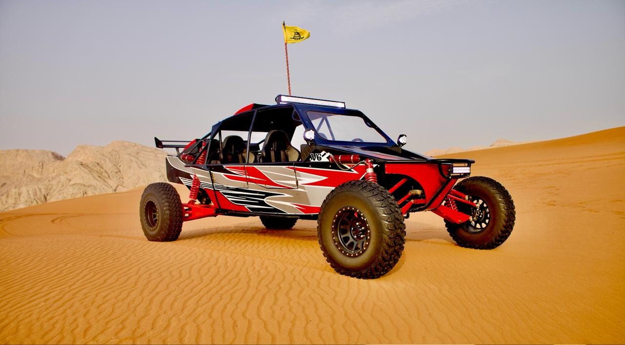 4 Seater Buggy without BBQ Dinner & Entertainments in Camp (Afternoon
 Session)