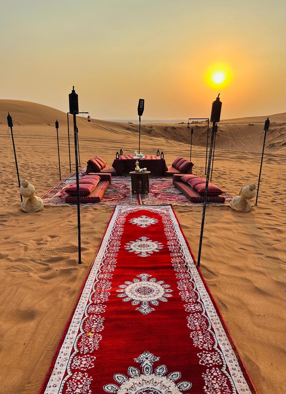 Private Dinner in the Desert